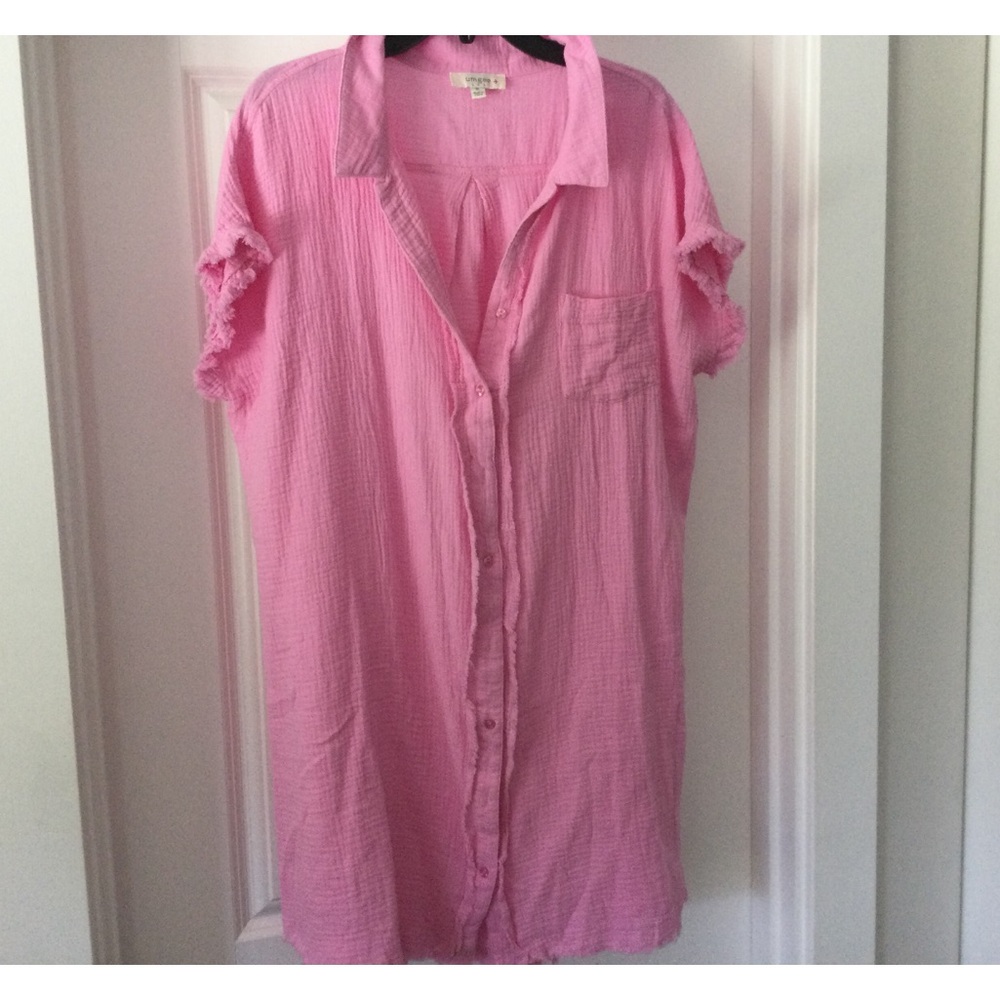 Umgee XL Shirt Dress NWOT